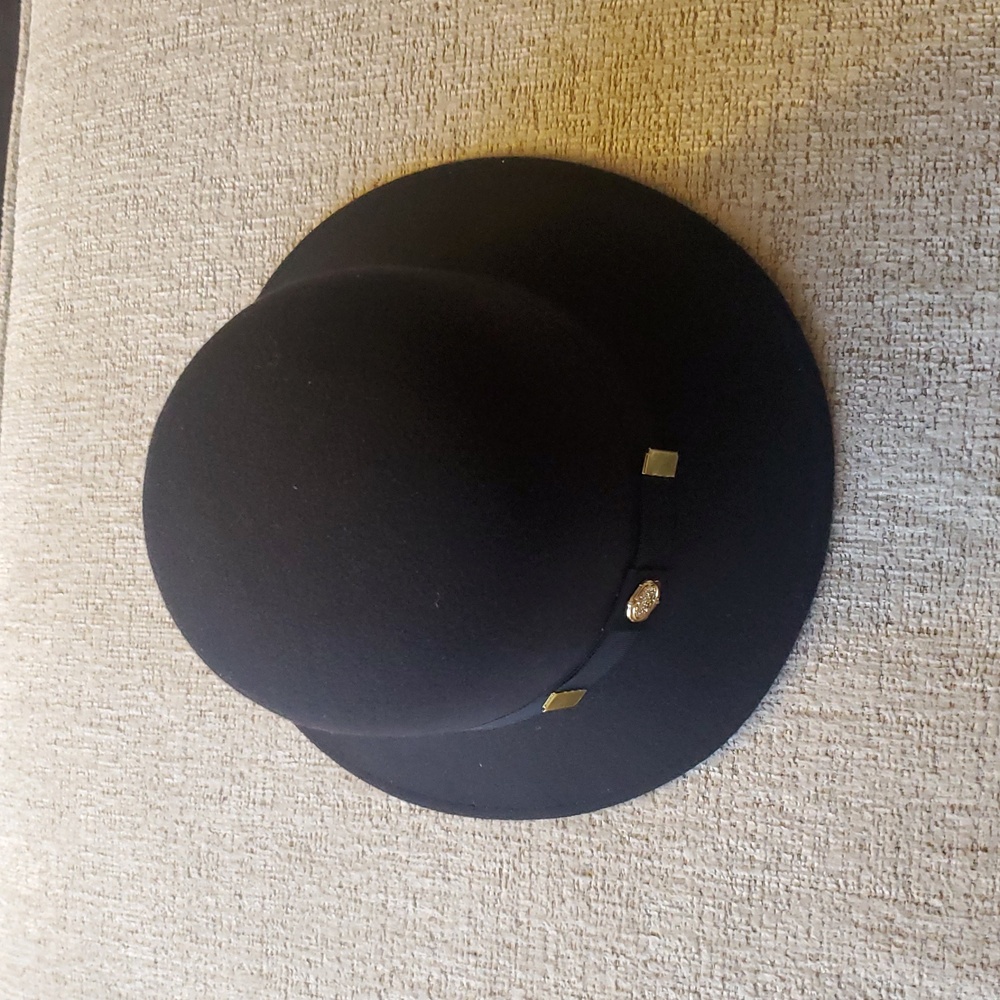 Vince Camuto Black Wool Hat - Picture 2 of 6